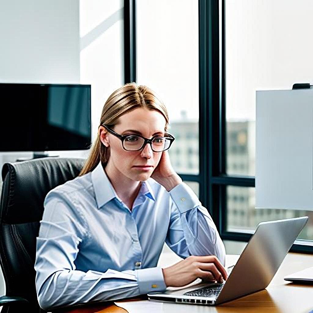Women sitting at computer